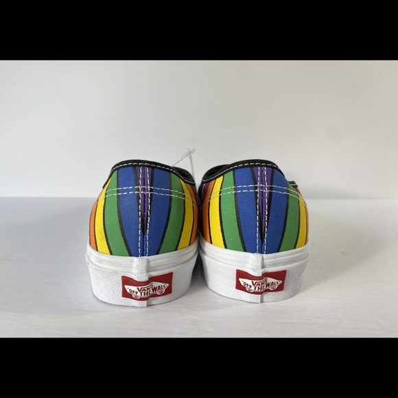 Vans Authentic Refract Rainbow Black Sneakers - Picture 3 of 6